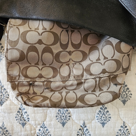 Coach Vintage Legacy 9186 Black Bucket Duffle Bag - Picture 12 of 13